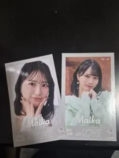 Sun様専用　佐々木舞香 ミニフォトカード2枚 2025 Vol.10