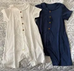 ユニクロ　ショートオール　80サイズ