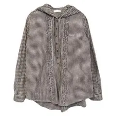 PINKHOUSE ピコフリルブラウス ブラウン