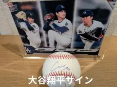 大谷翔平選手 直筆サインボール＋直筆サイン色紙 2点セット