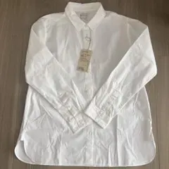 無印良品　婦人用　洗いざらし　ブロード　レギュラーカラー長袖シャツ　Lサイズ