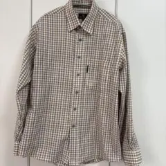 美品 SABLINA VALENTINO チェック柄 長袖シャツ M