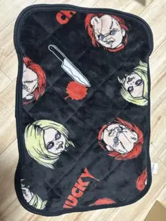 チャッキー フリース枕カバー
