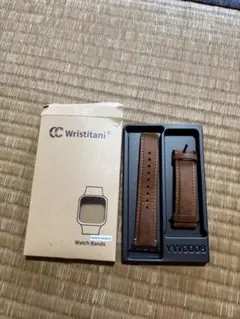 Wristitani Apple Watch用 レザーバンド ブラウン