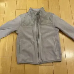 UNIQLO フリースジャケット 110サイズ グレー