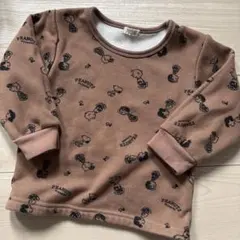 スヌーピー　裏起毛　トレーナー　90サイズ　キッズ　ベビー