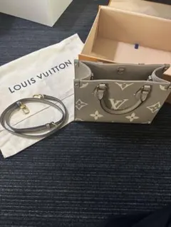 LOUIS VUITTON グレー ハンドバッグ