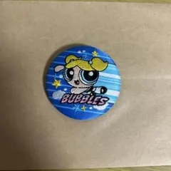 パワーパフガールズ 刺繍缶バッジ 缶バッジ ビスケット バブルス