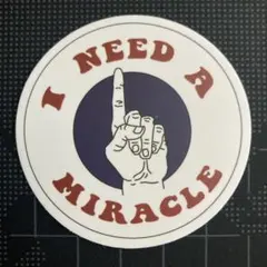 1042. グレイトフル・デッド　　　miracle 防水ステッカー