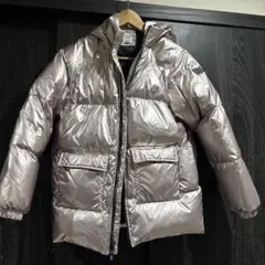 GAP フード付きダウンコート ピンク