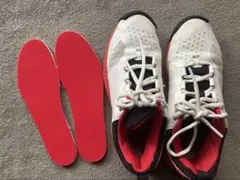 YONEX テニスシューズ ホワイト/レッド　24センチ