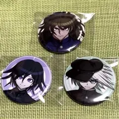 ニューダンガンロンパv3 缶バッジ　出身高校　王馬小吉　キーボ　ゴン太　★