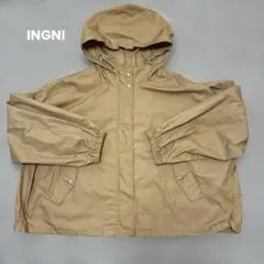 INGNI フード付き ベージュ ブルゾン ジャンパーのサムネイル