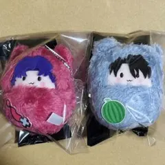 エヴァンゲリオン　くるみたぴぬい　ぬいぐるみ　加持リョウジ　葛城ミサト　セット
