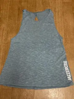 ジャザサイズ新品JAZZERCISE グレー タンクトップ　サイズM 2026年最新】JAZZERCISEの人気アイテム - メルカリ