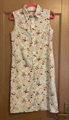 INÉD 花柄ノースリーブワンピース サイズ2