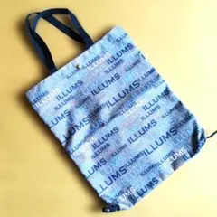 ILLUMS ロゴ総柄 トートバッグ
