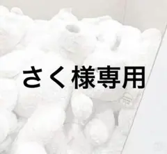 さく様専用ページ