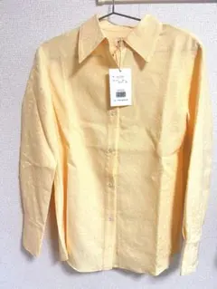 【美品】RANDEBOO イエロー 長袖シャツ ランデブー レディース