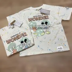 Tシャツ おそろい 110.120 ディズニー