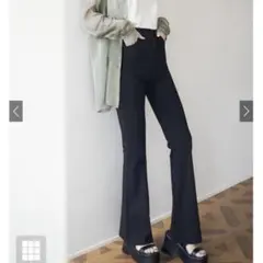 GRL ストレッチフレアパンツ[cu34]