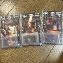 一番くじ　鬼滅の刃 E賞 アクリッツキーホルダー3個セット