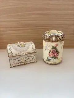 アンティークローズ マルチスタンド ジュエリーボックスセット 姫系 薔薇 ローズ