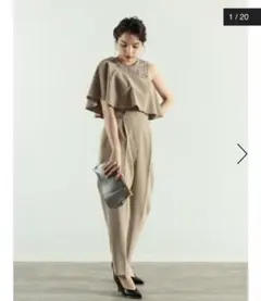 ヤマダヤ　RireFete パンツスーツ　セレモニースーツ　オケージョンドレス