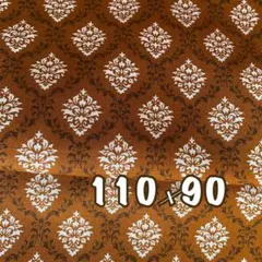 生地　ハンドメイド生地　ダマスク柄110×90