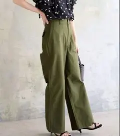 ワイドパンツ ワークパンツ