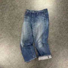 日本製 Caqu サキュウ デニムパンツ セルビッチ ジーンズ 赤耳 26023