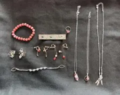 アクセサリー9点セット！　ネックレス イヤリング ブレスレットなど！