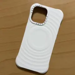 CASETiFY ウェーブ シリコン ホワイトiPhone17 ケース