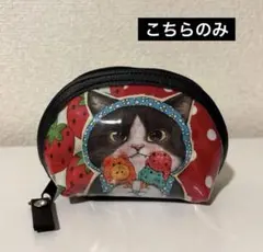 ねこさんビニールころりんポーチミニミニ　コヤンイサムチョン　ジョーズ　クラウディ