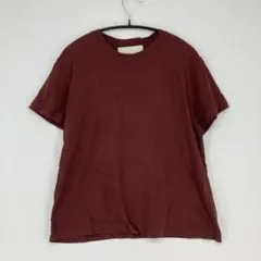 STUDIO NICHOLSON ブラウン 半袖Tシャツのサムネイル