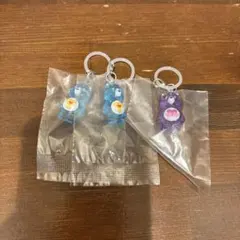 ケアベア クリアマスコットチャーム2 ★ガチャガチャ★3個セット