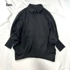 Sov. ドルマン ジップアップ ブルゾン シャツ ブラウスのサムネイル