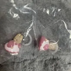 ゆるっとめじるしアクセサリー マロンクリーム サンリオ 2個セット
