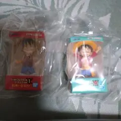 ワンピースワールドコレクタブルフィギュアミニチュアコレクション２種