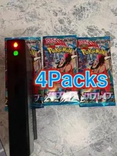 4パック　ポケモンカード　メガブレイブ　バラ MegaBrave M1L