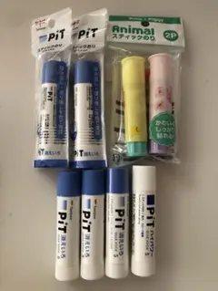 톰보우 PiT 글루 스틱, 대량 판매, 8개