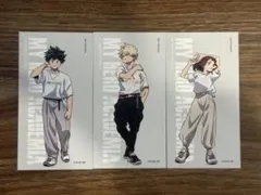 ヒロアカ ベースヤードトーキョー 特典 爆豪勝己　緑谷出久　麗日お茶子　セット①