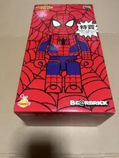 美品 初期物 ベアブリック400％ スパイダーマン ハッピーくじ 特賞