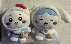 ちいかわ サンリオ コラボぬいぐるみ キティ ハチワレ シナモロール