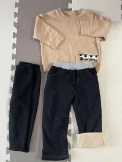 ベビー　冬服　ひつじのショーン　UNIQLO ユニクロ　西松屋　90サイズ