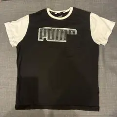 PUMA プーマ Tシャツ 160cm ブラック ホワイト