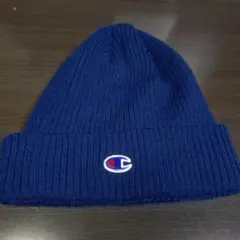 Champion ネイビー ニット帽