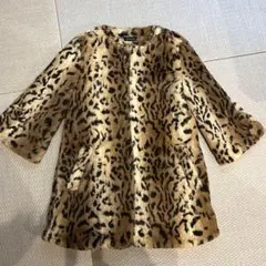 最安値 レディース ファーコート レオパード EGOIST