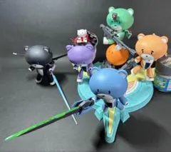 ガンプラ　プチッガイ(ソレスタルビーイング仕様)5機セット