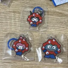 EXPO 2025 サンリオ　ミャクミャクなりきりアクリルチャーム3点